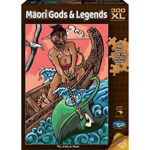 HOLDSON PUZZLE - MĀORI GODS & LEGENDS, 300PC XL (THE FISH OF MAUI)