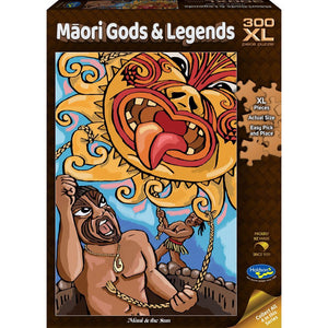 HOLDSON PUZZLE - MĀORI GODS & LEGENDS, 300PC XL (MĀUI AND THE SUN)