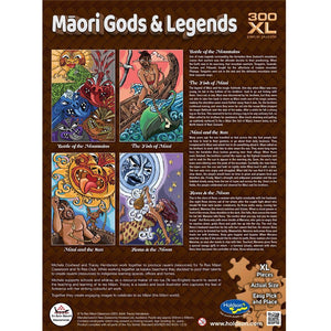 HOLDSON PUZZLE - MĀORI GODS & LEGENDS, 300PC XL (THE FISH OF MAUI)