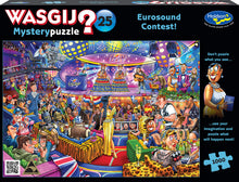 Load image into Gallery viewer, HOLDSON PUZZLE - WASGIJ MYSTERY 25, 1000PC (EUROSOUND CONTEST!)
