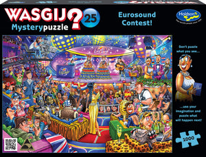HOLDSON PUZZLE - WASGIJ MYSTERY 25, 1000PC (EUROSOUND CONTEST!)