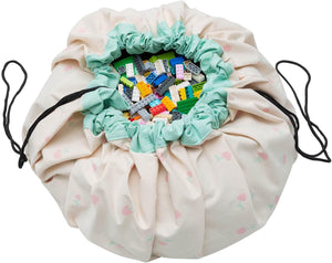 Play & Go Toy Storage Bag Playmat ~ Cherry Love