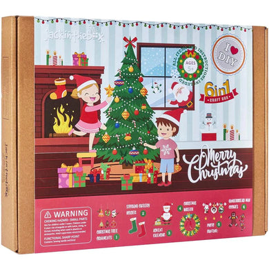 6 in 1 Craft Box - Merry Christmas 6 in 1 Craft Box - Merry Christmas