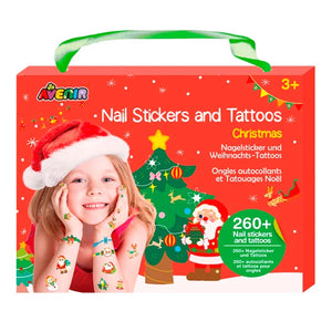 Avenir Nail Stickers and Tattoos - Christmas
