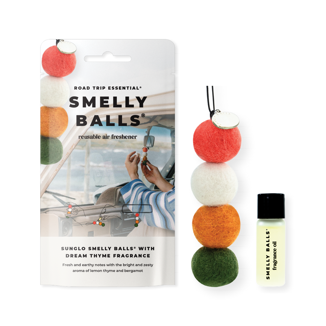 Auto Smelly Balls Sunglo - Dream Thyme 5ml Set - Pouch