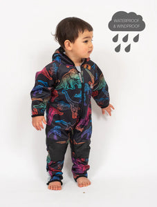 2024 THERM All-Weather Onesie - Neon Dino