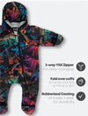 Load image into Gallery viewer, 2024 THERM All-Weather Onesie - Neon Dino