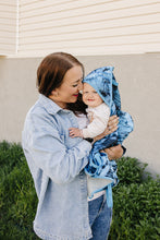 Load image into Gallery viewer, 2024 THERM All-Weather Hooded Blanket - Stone Tie Dye