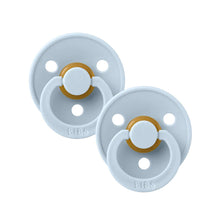 Load image into Gallery viewer, BIBS Colour Round - Baby Blue - (2pk)