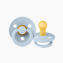 Load image into Gallery viewer, BIBS Colour Round - Baby Blue - (2pk)