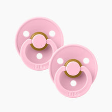 Load image into Gallery viewer, BIBS Colour Round - Baby Pink - (2pk)