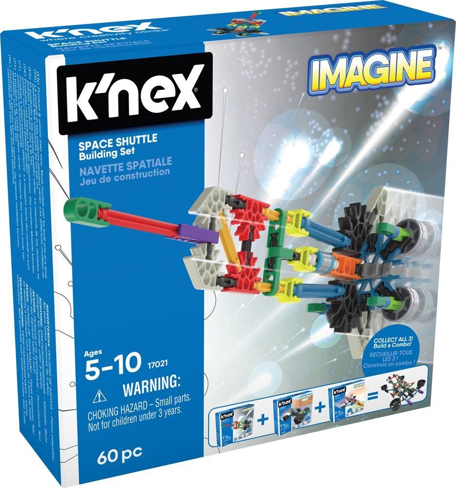 KNEX - IMAGINE SPACE SHUTTLE 60PC SET