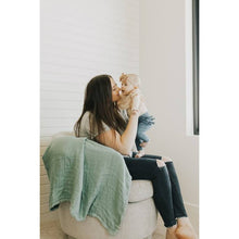 Load image into Gallery viewer, Deluxe Muslin Quilt - Sage