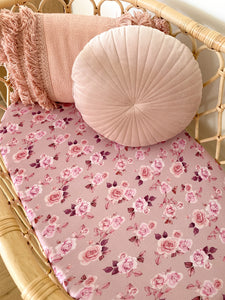 Snuggle Hunny Blossom | Bassinet Sheet / Change Pad Cover