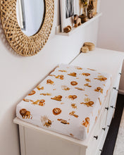 Load image into Gallery viewer, Snuggle Hunny Lion | Bassinet Sheet / Change Pad Cover