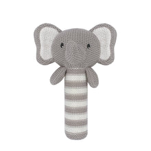 Load image into Gallery viewer, &quot;Squeeze Me&quot; Grey Elephant Squeaker
