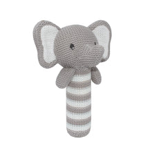Load image into Gallery viewer, &quot;Squeeze Me&quot; Grey Elephant Squeaker