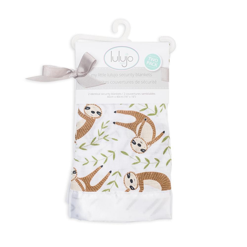 Lulujo Security Blanket 2Pk Lulujo Security Blanket 2Pk