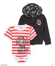 Load image into Gallery viewer, Rock the Boat, boys hoodie and onesie
