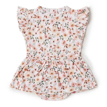 Load image into Gallery viewer, Snuggle Hunny Spring Floral Organic Dress