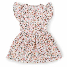 Load image into Gallery viewer, Snuggle Hunny Spring Floral Organic Dress