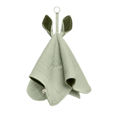 Load image into Gallery viewer, BIBS Kangaroo Cuddle Security Blanket, Organic (GOTS) - SAGE