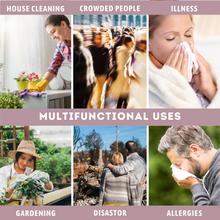 Load image into Gallery viewer, CHILD FABRIC REUSABLE FACE MASK WITH FILTER POCKET AND TWO 2.5 FILTERS- CUNNING FOX