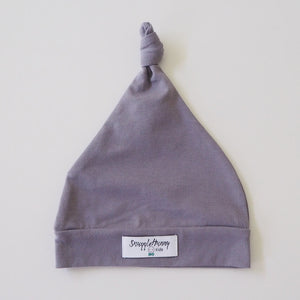 Snuggle Hunny Grey Knotted Beanie