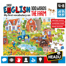 Load image into Gallery viewer, Easy English 100 Words Farm