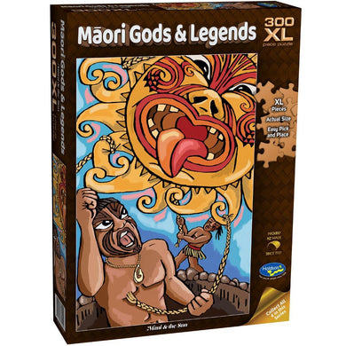 HOLDSON PUZZLE - MĀORI GODS & LEGENDS, 300PC XL (MĀUI AND THE SUN)
