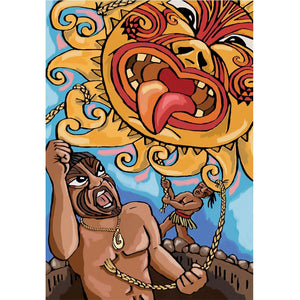 HOLDSON PUZZLE - MĀORI GODS & LEGENDS, 300PC XL (MĀUI AND THE SUN)