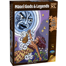 Load image into Gallery viewer, HOLDSON PUZZLE - MĀORI GODS &amp; LEGENDS, 300PC XL (RONA &amp; THE MOON)