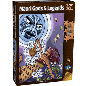 HOLDSON PUZZLE - MĀORI GODS & LEGENDS, 300PC XL (RONA & THE MOON)
