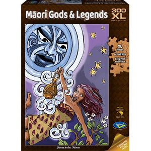 HOLDSON PUZZLE - MĀORI GODS & LEGENDS, 300PC XL (RONA & THE MOON)