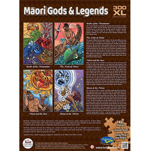 HOLDSON PUZZLE - MĀORI GODS & LEGENDS, 300PC XL (MĀUI AND THE SUN)