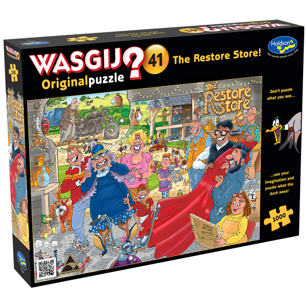 HOLDSON PUZZLE - WASGIJ ORIGINAL 41 - 1000PC (THE RESTORE STORE)