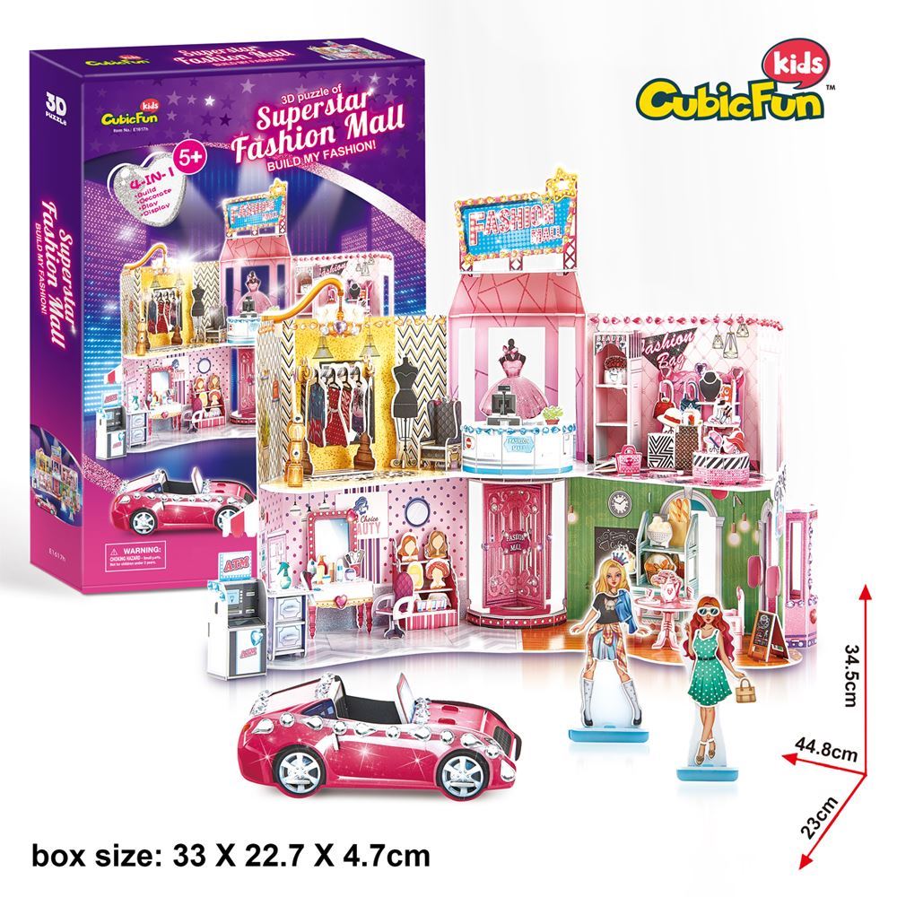 3D PUZZLE - SUPERSTAR FASHION MALL