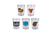 Load image into Gallery viewer, Slot Machine w/ Shot Glasses Tabletop Drinking Fun Party Game 19cm