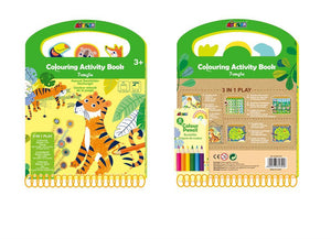 Avenir: 3-In-1 Play Book - Colouring Activity