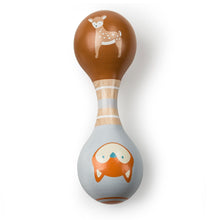 Load image into Gallery viewer, Leika Fox &amp; Fawn Wooden Rattle