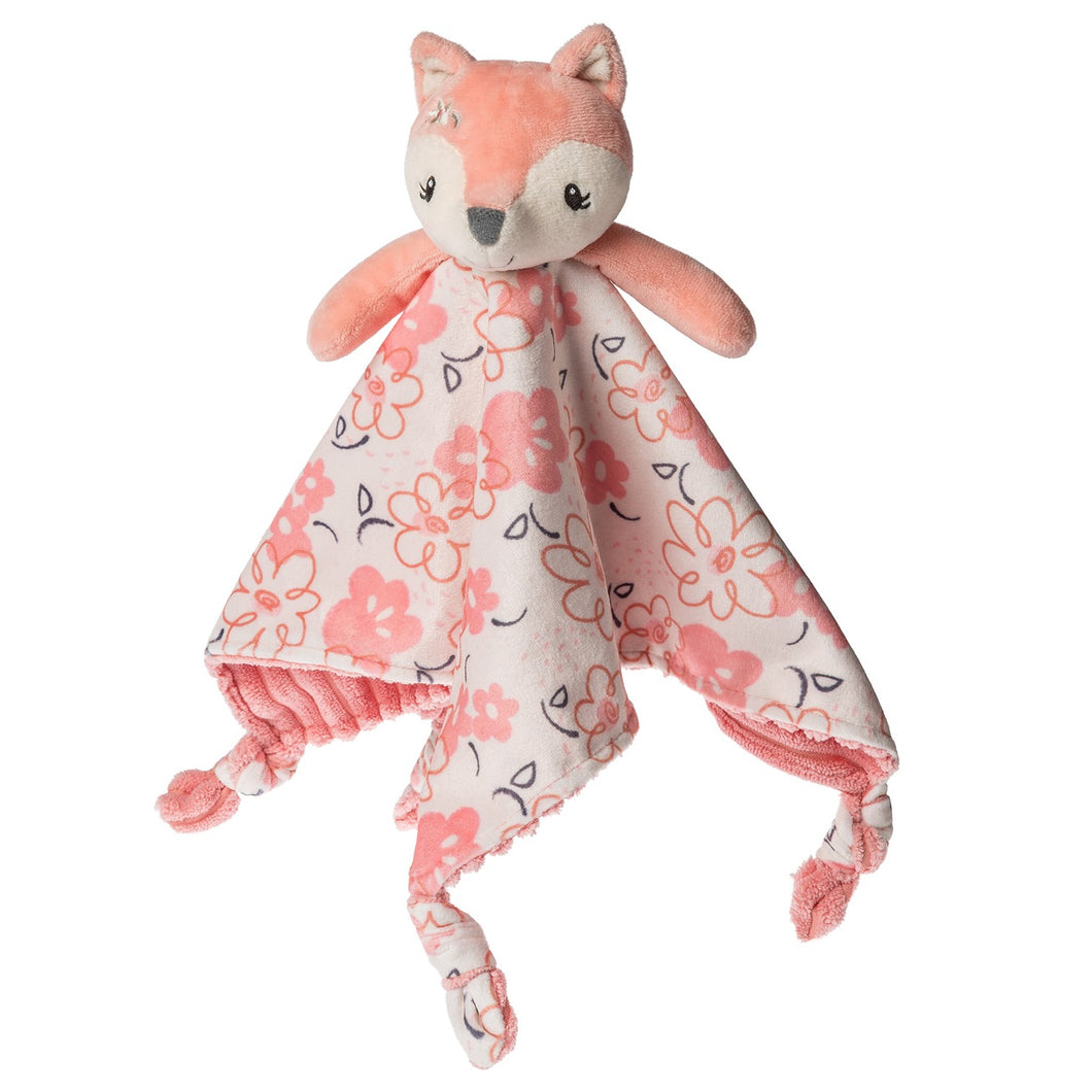 Sweet n Sassy Fox Character Blanket – 13×13″