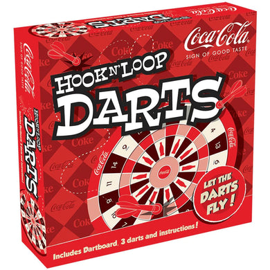 COCA-COLA HOOK & LOOP DARTS