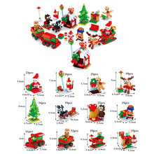 Load image into Gallery viewer, Xmas Mini Building Block Sets