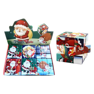 Xmas Puzzle Cube 3×3 57mm