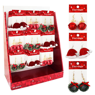 Xmas Earrings Novelty