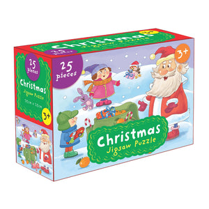 Xmas Jigsaw Puzzle Santa 25pcs 35cm