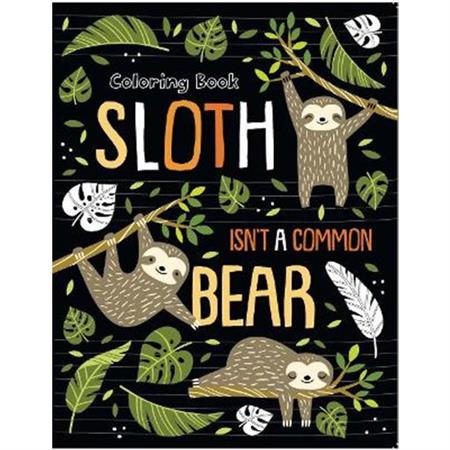 Colouring Book | Sloth – Little Prince Little Princess