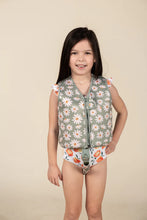 Load image into Gallery viewer, Swim Vests Sage Daisy