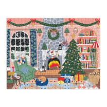 Load image into Gallery viewer, Home for the Holidays 500 Piece Advent Puzzle Calendar