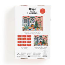 Load image into Gallery viewer, Home for the Holidays 500 Piece Advent Puzzle Calendar